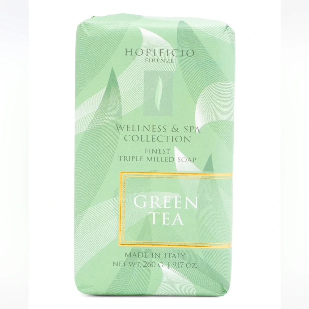 HOPIFICIO FIRENZE - 9oz Green Tea Scented Bar Soap